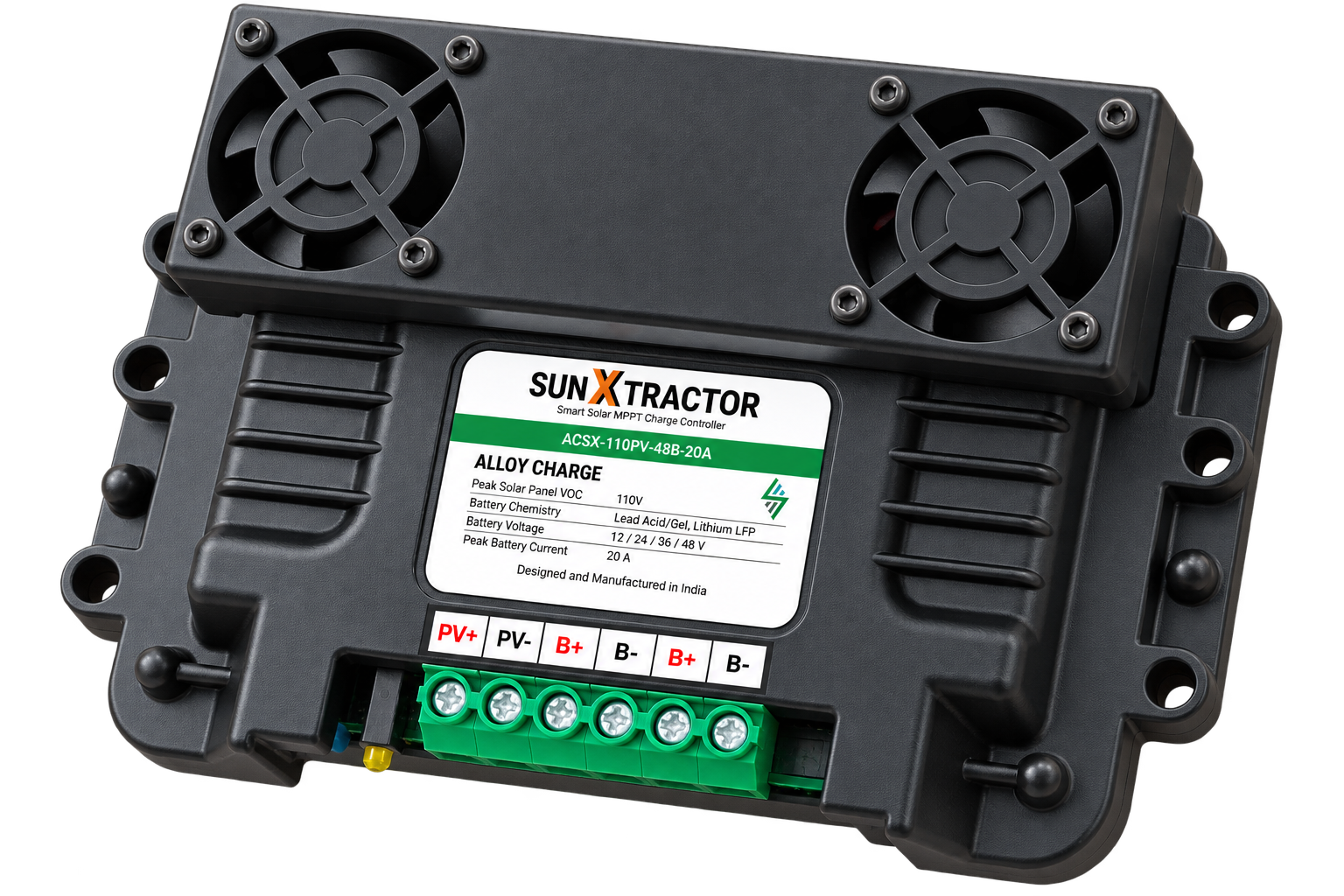 SunXtractor Solar MPPT Charge Controller by Alloy Charge